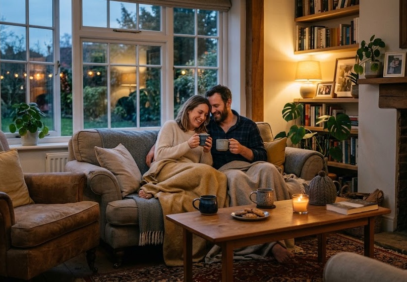 Erholsame Schlafumgebung – natürliche Materialien und warmes Licht